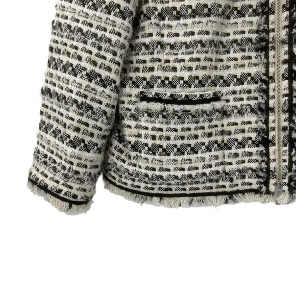 Lafayette 148 Tweed Benji Jscket Sz 10 - Picture 6 of 9